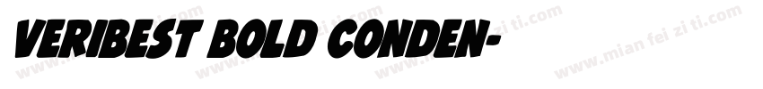 VeriBest Bold Conden字体转换